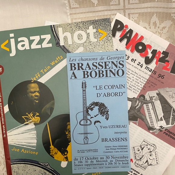 French jazz ephemera